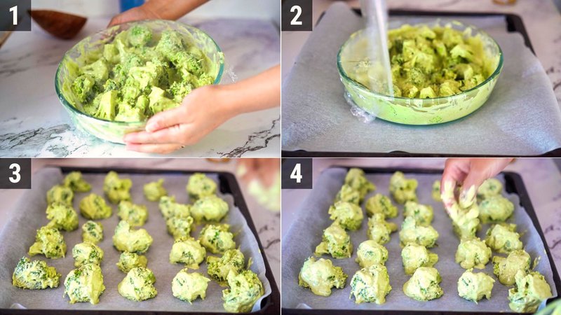 Image of the recipe cooking step-1-5 for Malai Broccoli