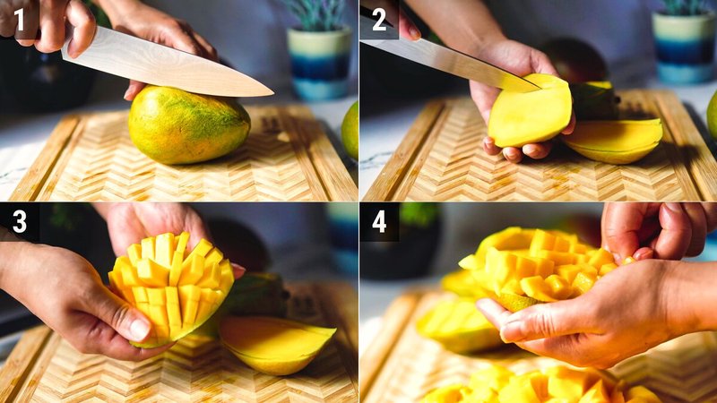 Image of the recipe cooking step-2-1 for Mango Bingsu