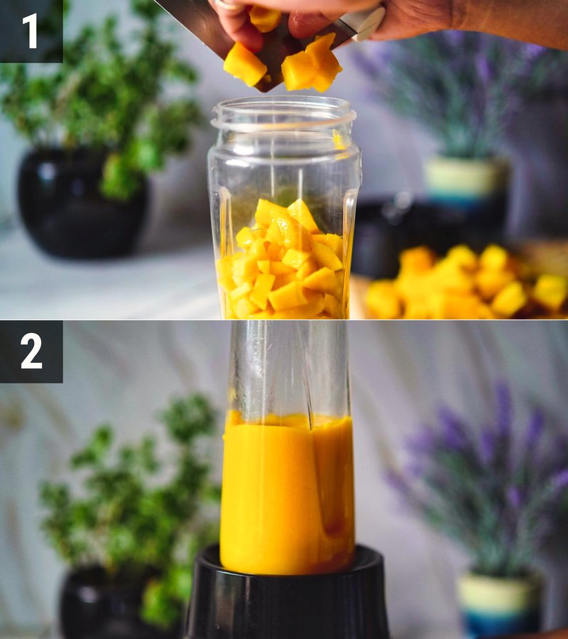 Image of the recipe cooking step-2-2 for Mango Bingsu