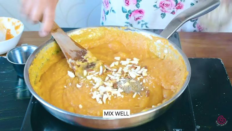 Image of the recipe cooking step-1-11 for Mango Halwa