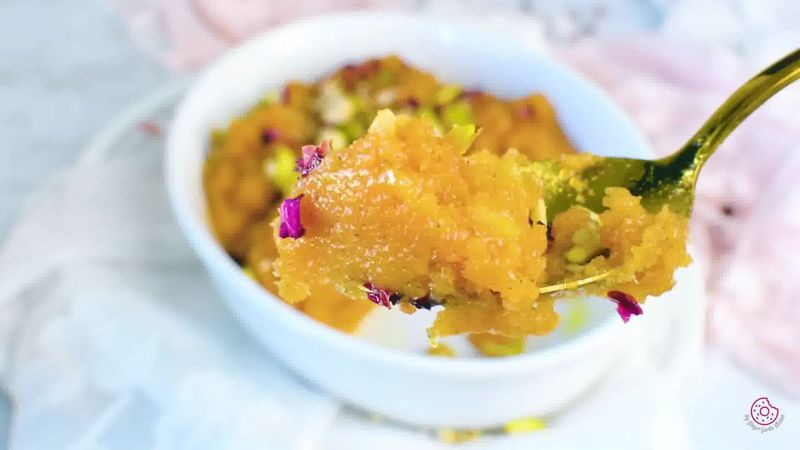 Image of the recipe cooking step-1-16 for Mango Halwa