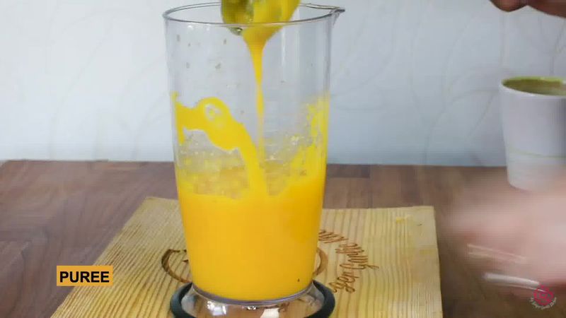 Image of the recipe cooking step-1-1 for Mango Peda