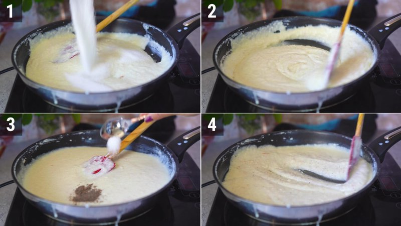 Image of the recipe cooking step-1-5 for Mango Phirni