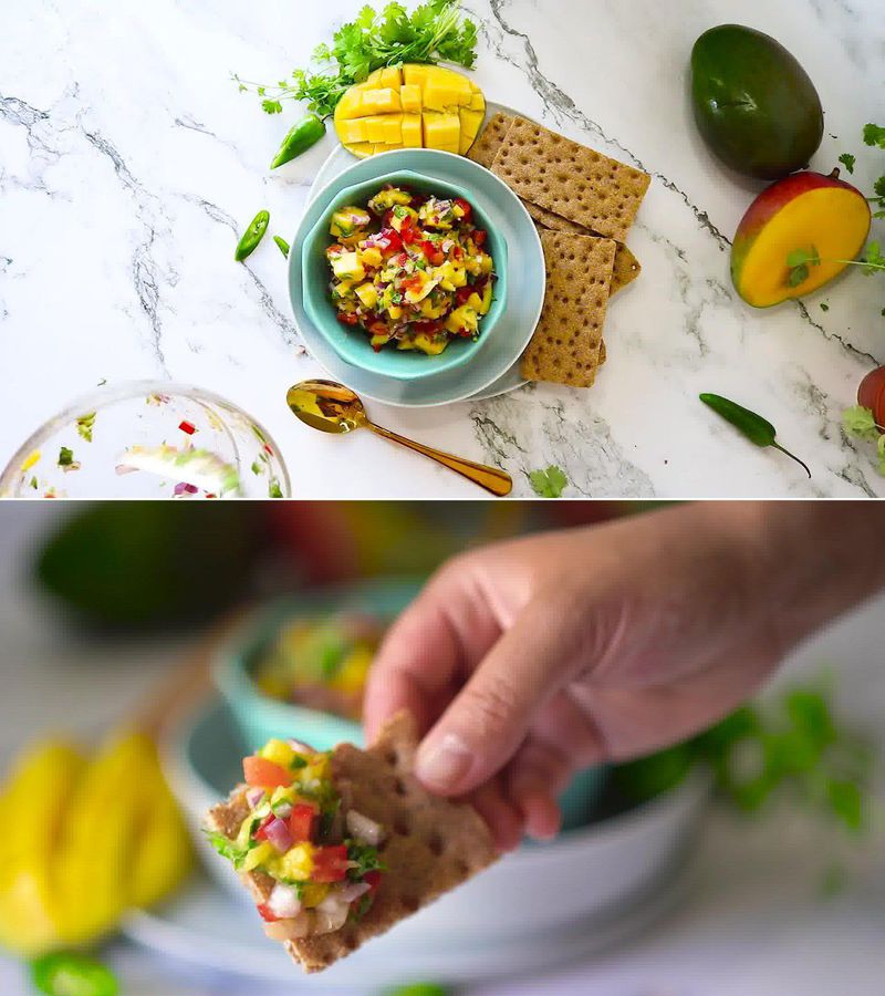 Image of the recipe cooking step-1-6 for Mango Salsa
