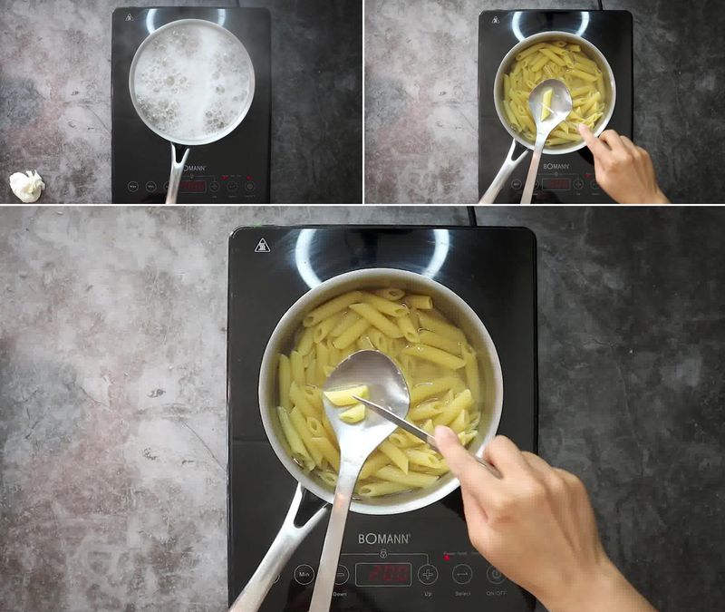 Image of the recipe cooking step-1-2 for Masala Pasta Recipe | Indian Style Pasta