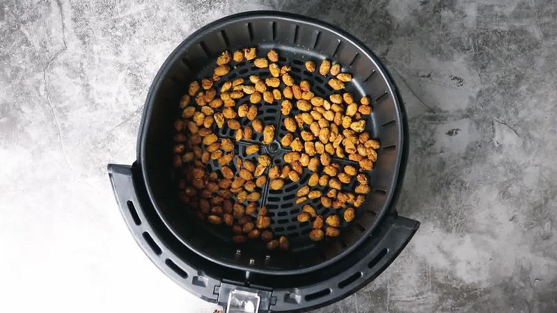 Image of the recipe cooking step-5-7 for Masala Peanuts (Air Fryer, Baked and Fried Recipe)