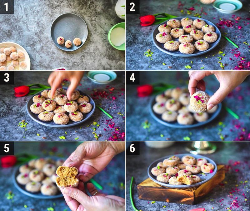 Image of the recipe cooking step-1-5 for Mathura Peda