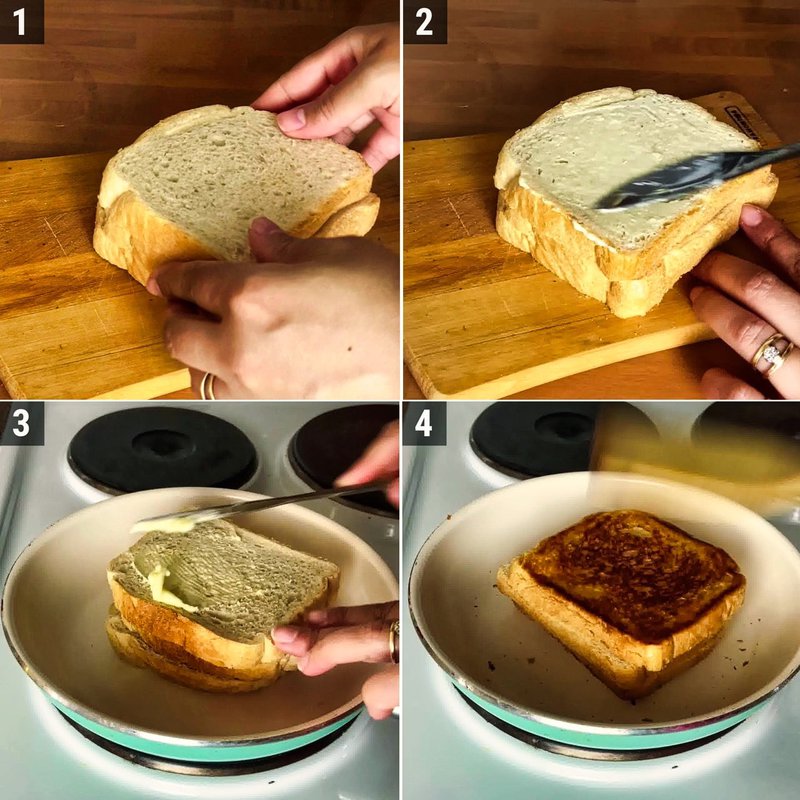 Image of the recipe cooking step-1-1 for Milk Toast