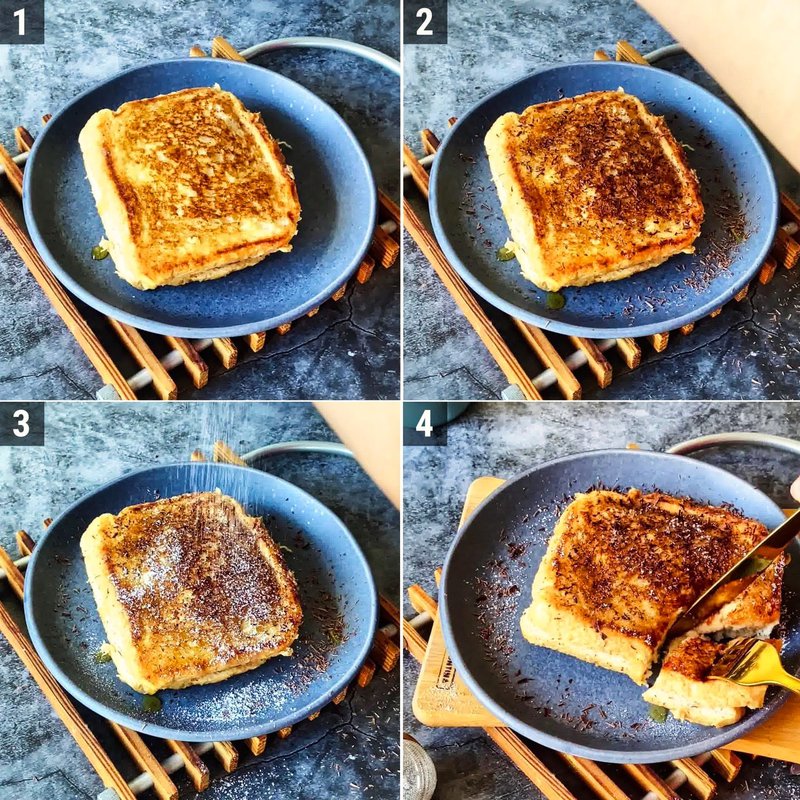 Image of the recipe cooking step-2-1 for Milk Toast