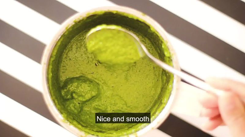 Image of the recipe cooking step-2-2 for Mint Coriander Chutney - 2 Ways