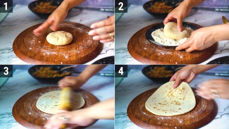 Image of the recipe cooking step-3-3 for Mooli Paratha