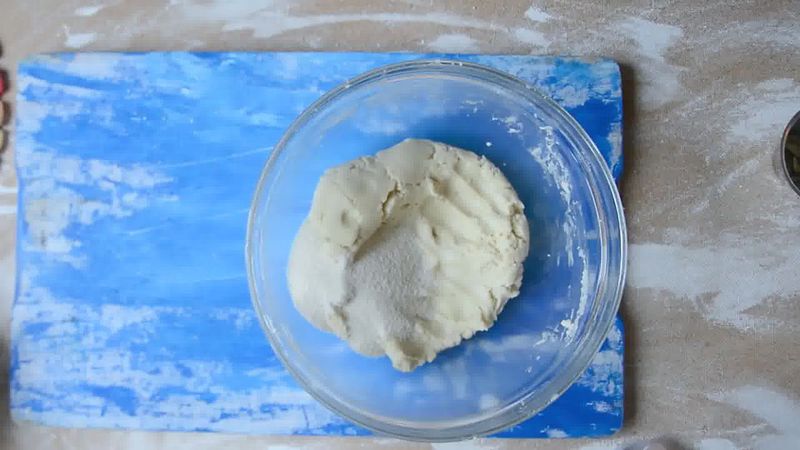 Image of the recipe cooking step-1-6 for Nankhatai Recipe - Indian Shortbread Cookies