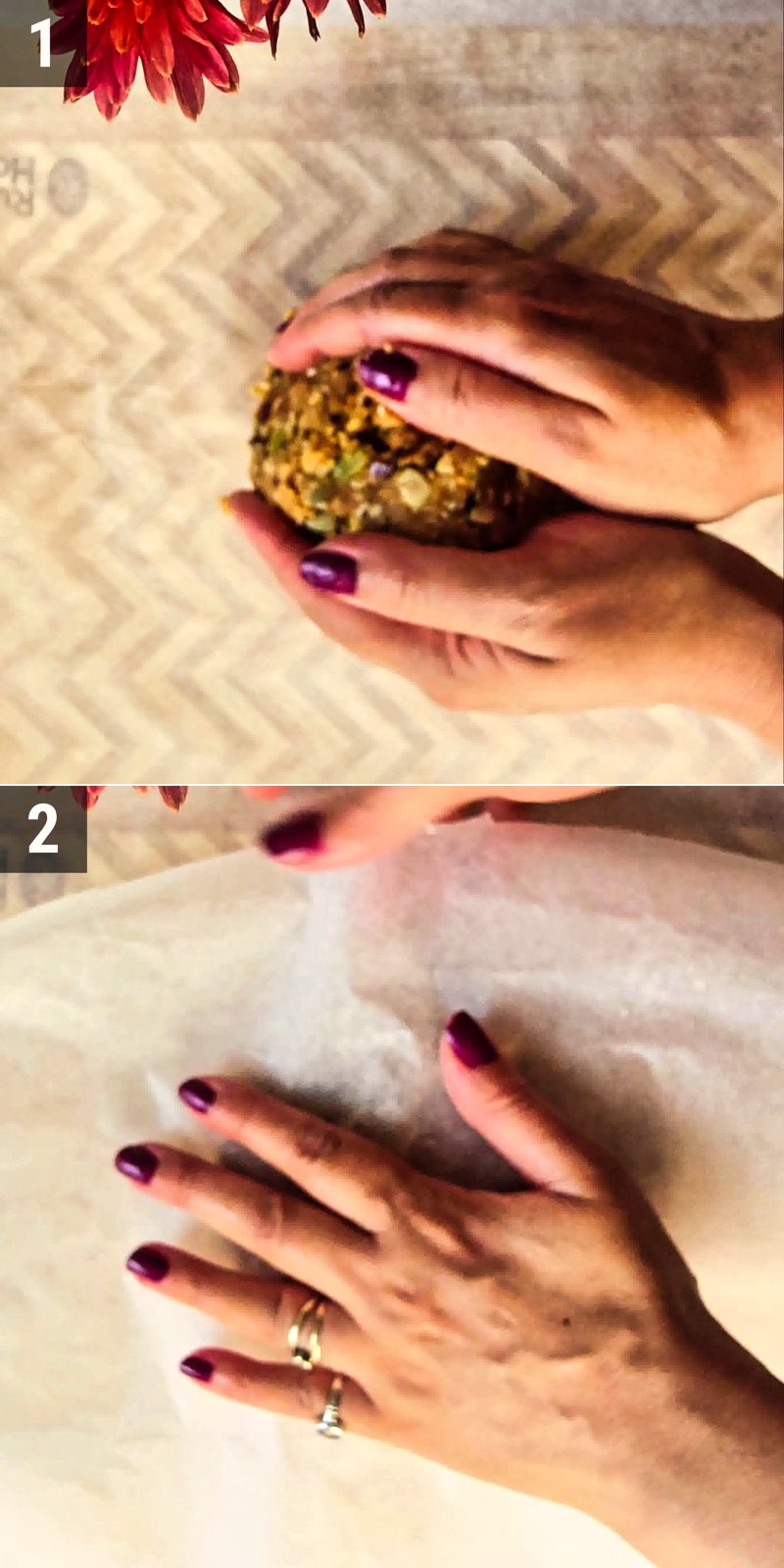 Image of the recipe cooking step-1-4 for No Bake Almond Energy Bars