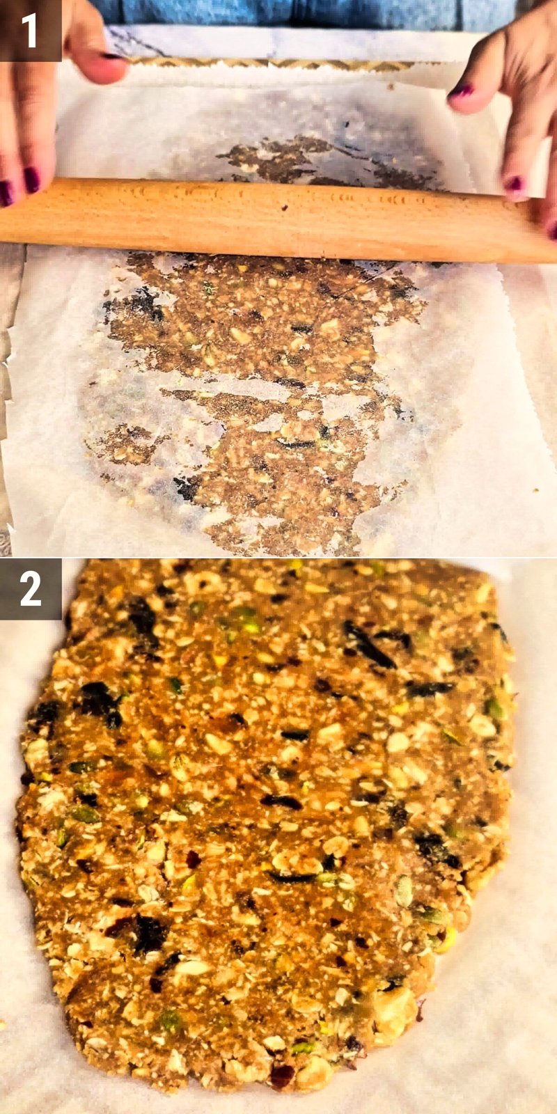 Image of the recipe cooking step-1-5 for No Bake Almond Energy Bars