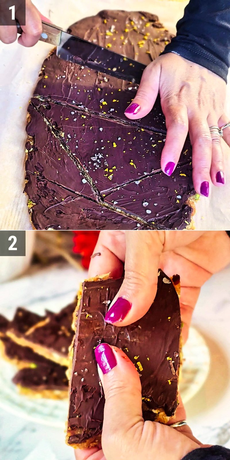 Image of the recipe cooking step-1-9 for No Bake Almond Energy Bars