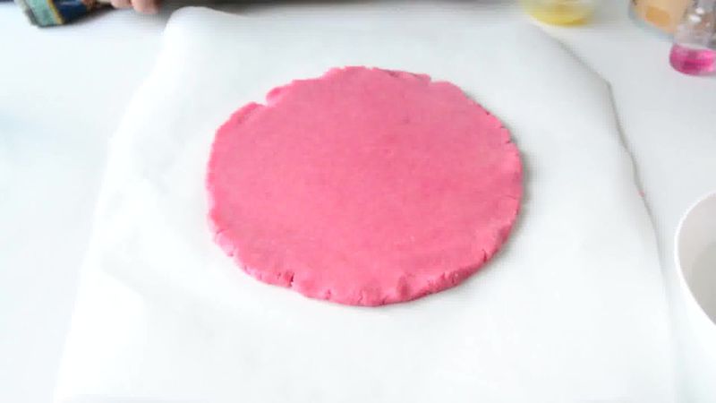 Image of the recipe cooking step-1-8 for No Bake Almond Flower Cookies - Badam Katli