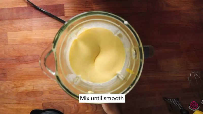 Image of the recipe cooking step-2-7 for No Bake Mango Cheesecake