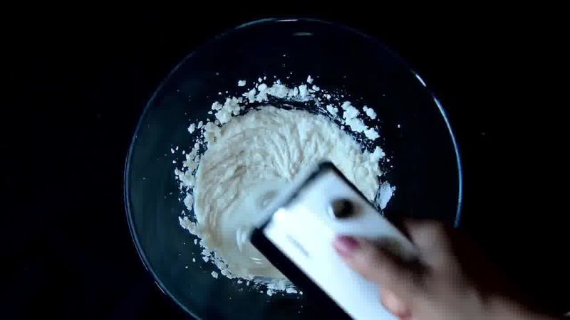 Image of the recipe cooking step-5-2 for Zebra Cheesecake Recipe  (No-Bake | Gluten Free)