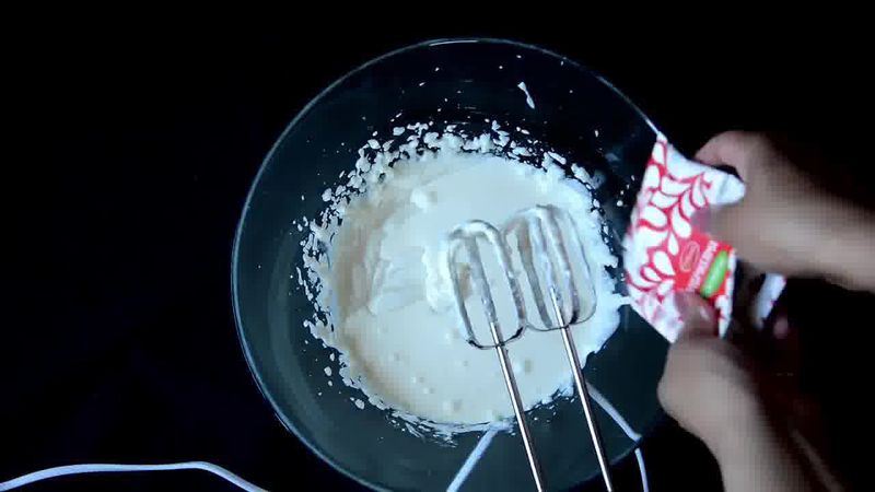 Image of the recipe cooking step-5-3 for Zebra Cheesecake Recipe  (No-Bake | Gluten Free)