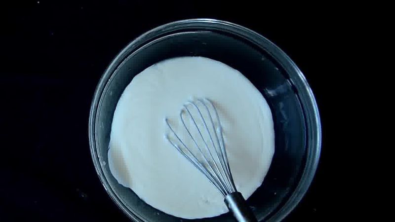Image of the recipe cooking step-5-6 for Zebra Cheesecake Recipe  (No-Bake | Gluten Free)