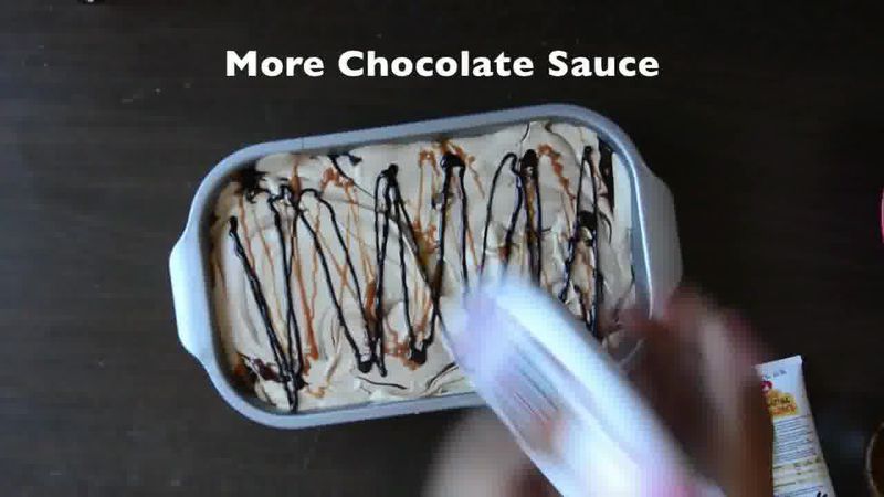 Image of the recipe cooking step-1-9 for No-Churn Coffee Caramel Chocolate Ice-Cream (No Machine)