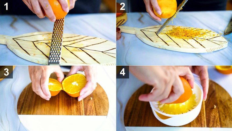 Image of the recipe cooking step-1-1 for Orange Almond Cookies
