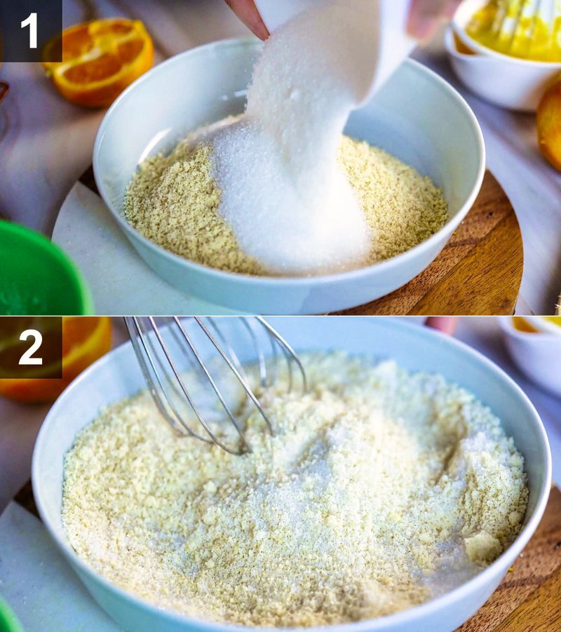 Image of the recipe cooking step-2-1 for Orange Almond Cookies