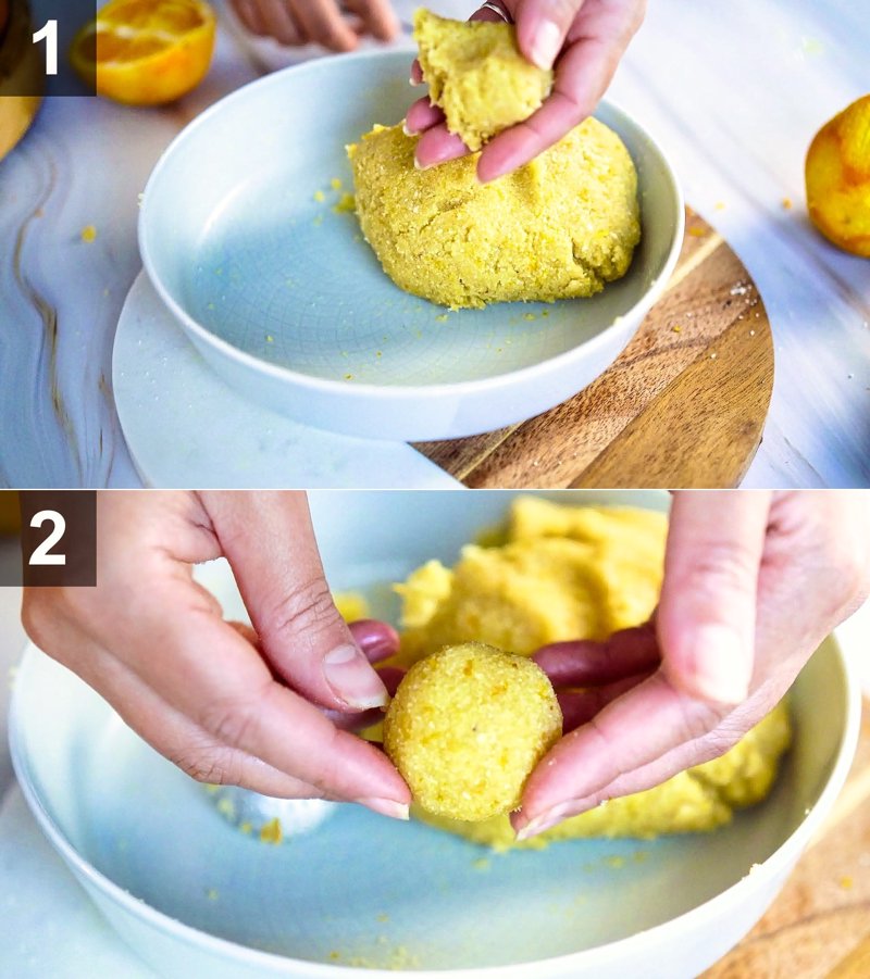 Image of the recipe cooking step-2-4 for Orange Almond Cookies