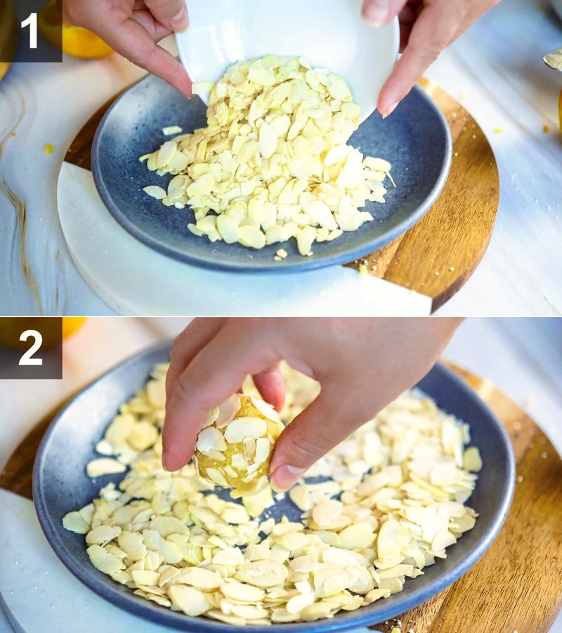 Image of the recipe cooking step-2-5 for Orange Almond Cookies
