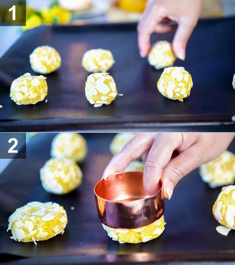 Image of the recipe cooking step-2-6 for Orange Almond Cookies