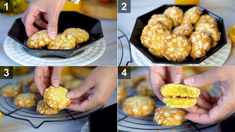 Image of the recipe cooking step-2-9 for Orange Almond Cookies