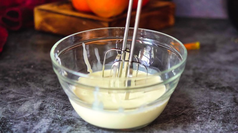 Image of the recipe cooking step-1-1 for Orange Ice Cream