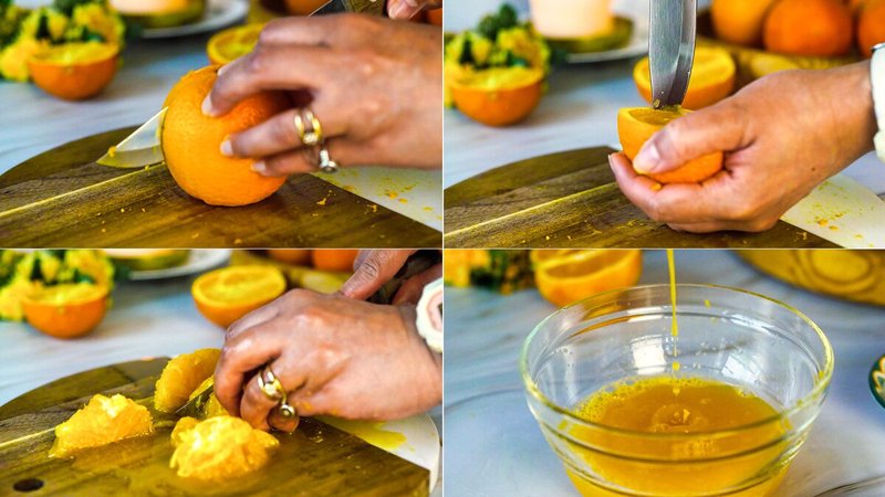 Image of the recipe cooking step-1-2 for Orange Posset Recipe