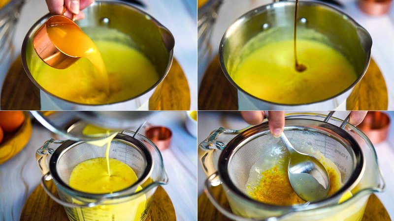 Image of the recipe cooking step-1-5 for Orange Posset Recipe