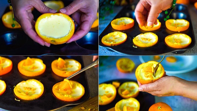 Image of the recipe cooking step-1-7 for Orange Posset Recipe