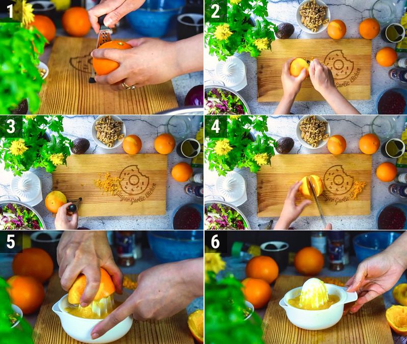 Image of the recipe cooking step-1-1 for Orange Salad