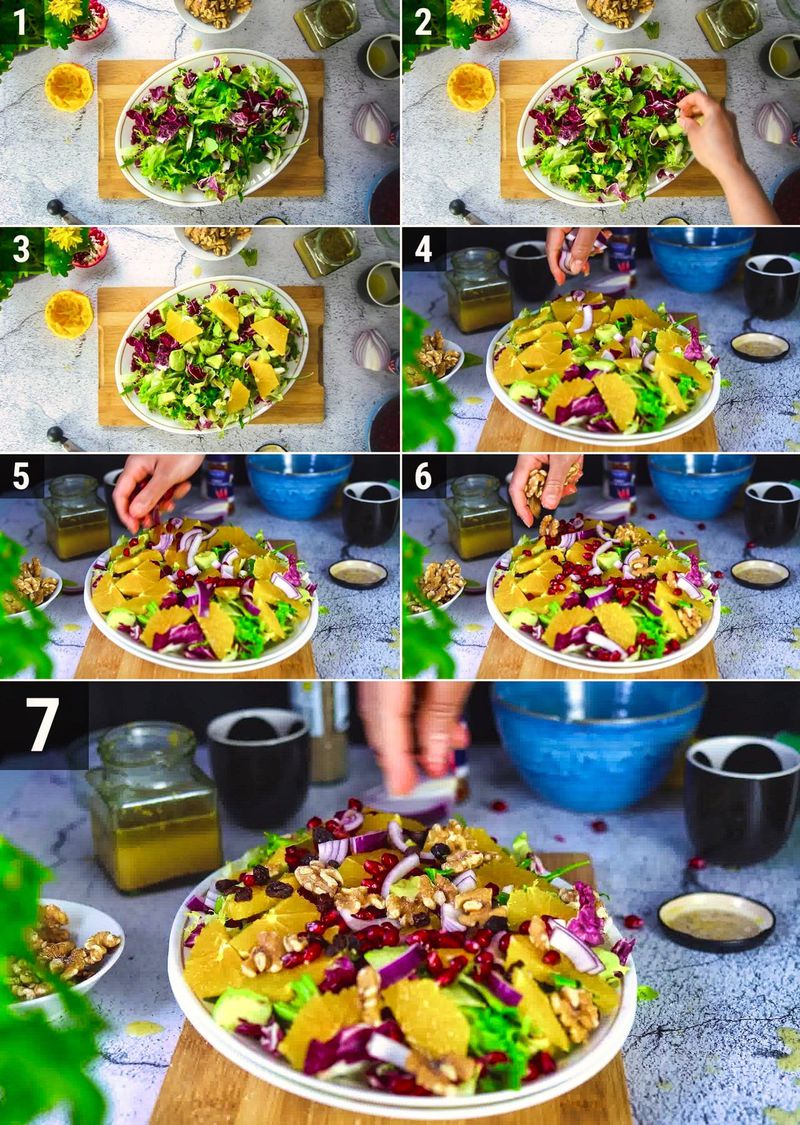 Image of the recipe cooking step-3-1 for Orange Salad