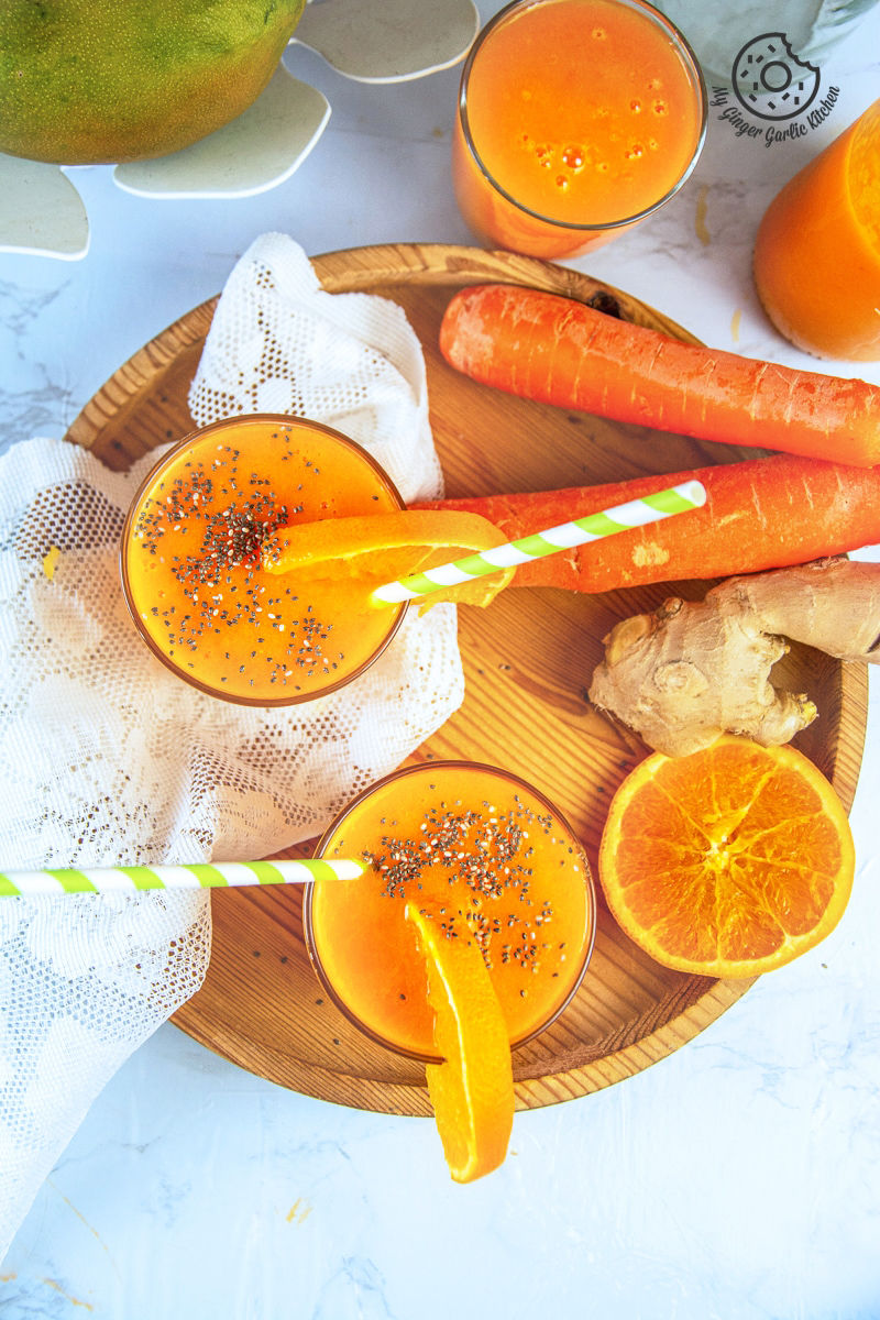 carrot orange smoothie