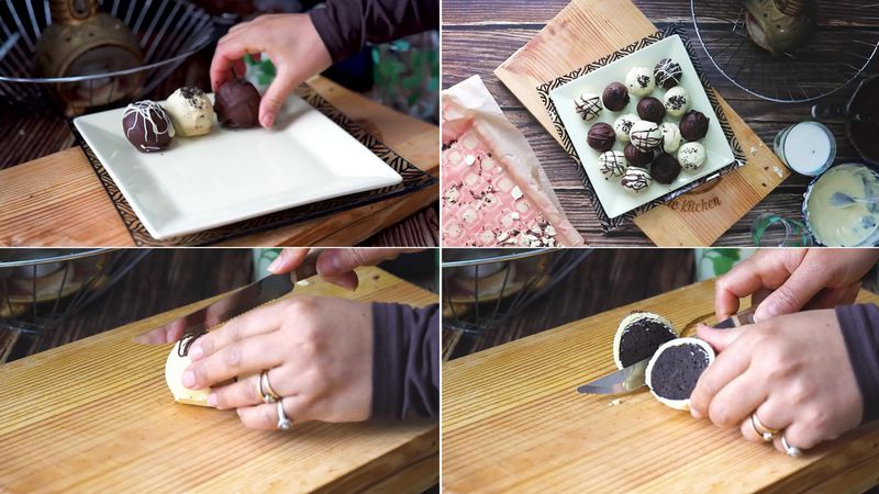Image of the recipe cooking step-1-10 for Oreo Truffles