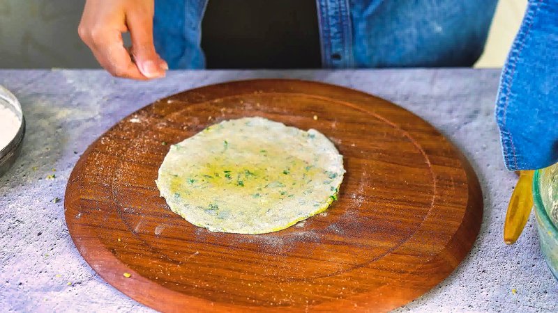 Image of the recipe cooking step-2-5 for  Palak Paratha Recipe (Spinach Paratha)