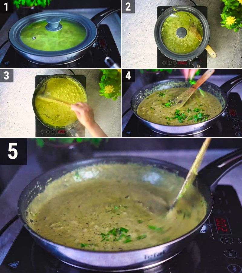 Image of the recipe cooking step-5-3 for Paneer Afghani