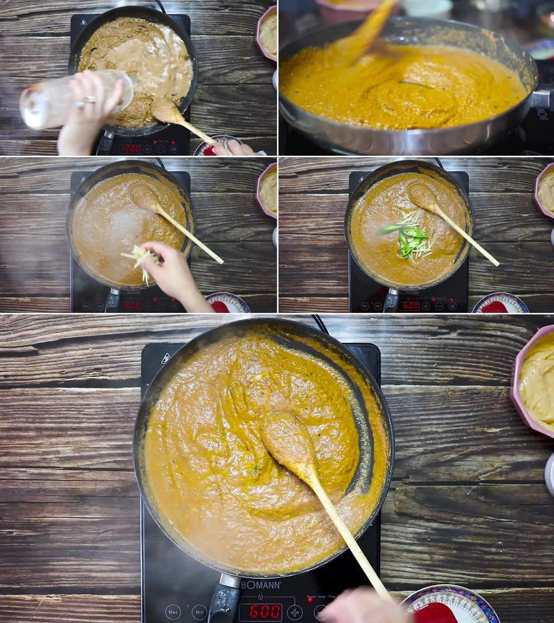 Image of the recipe cooking step-2-6 for Paneer Korma Recipe | Shahi Paneer Korma Curry