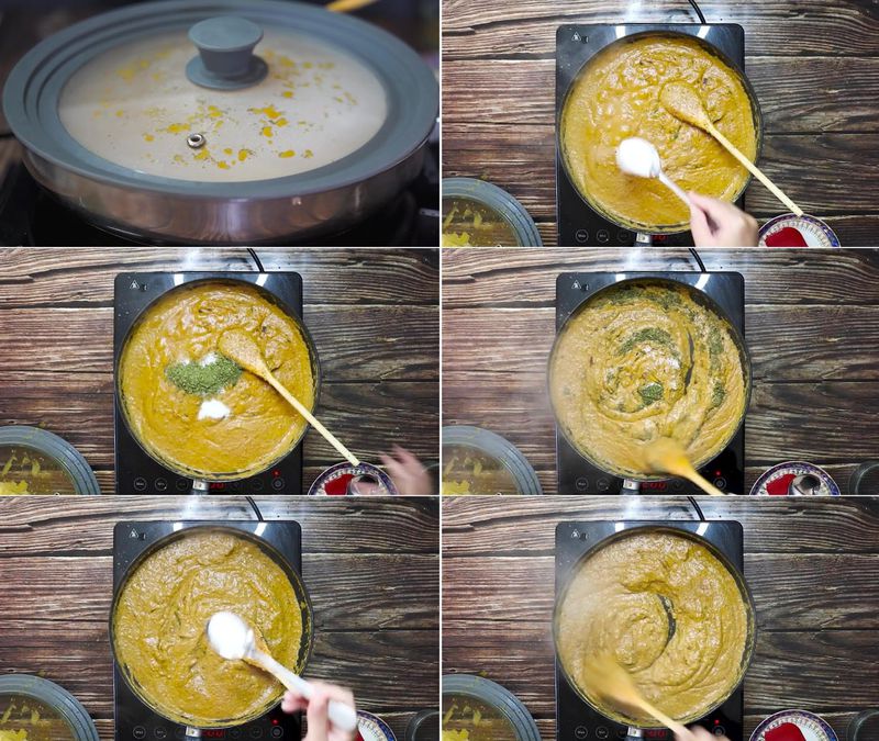 Image of the recipe cooking step-2-8 for Paneer Korma Recipe | Shahi Paneer Korma Curry