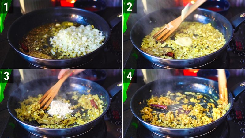 Image of the recipe cooking step-3-2 for Paneer Masala