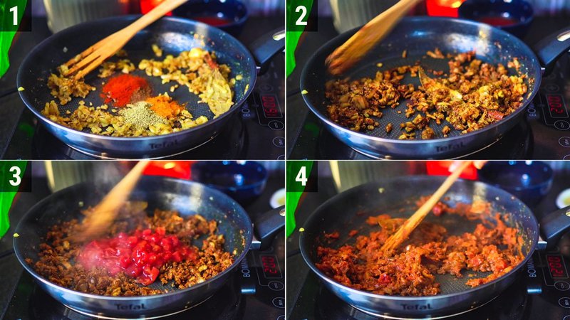 Image of the recipe cooking step-3-3 for Paneer Masala