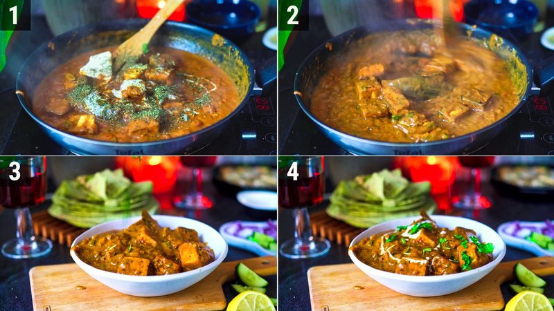 Image of the recipe cooking step-3-6 for Paneer Masala