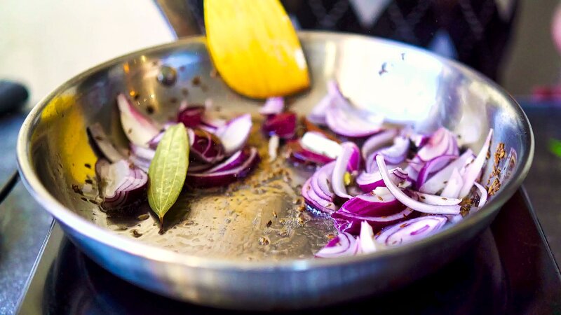 Image of the recipe cooking step-2-3 for Paneer Nawabi (Creamy White Gravy Paneer Curry)