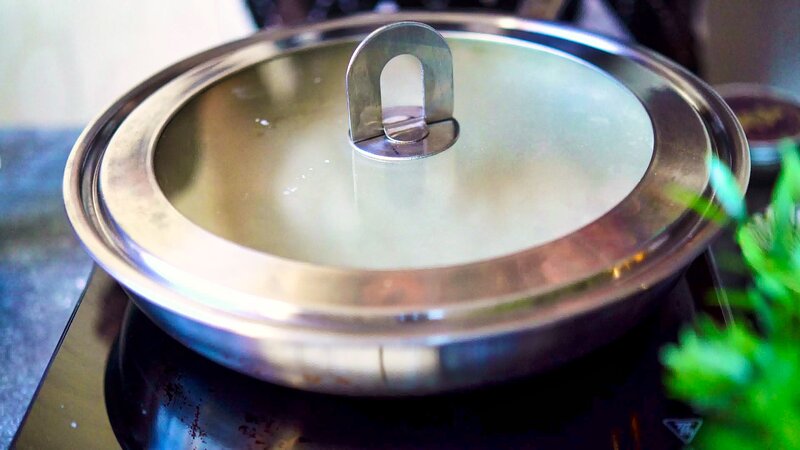 Image of the recipe cooking step-3-5 for Paneer Nawabi (Creamy White Gravy Paneer Curry)