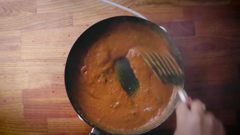 Image of the recipe cooking step-4-13 for Paneer Tikka Masala Recipe