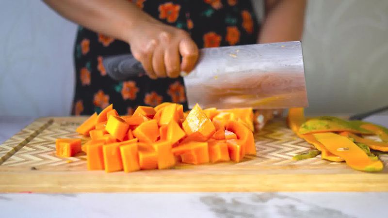 Image of the recipe cooking step-1-2 for Papaya Shake - Papaya Smoothie